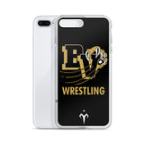 Blue Valley Wrestling iPhone Case
