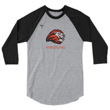 Kerman Wrestling 3/4 sleeve raglan shirt