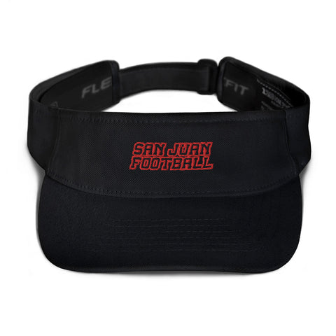 San Juan Football Visor