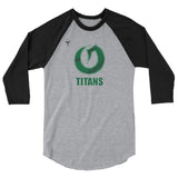 Olympus Softball 3/4 sleeve raglan shirt