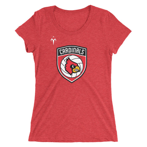 Louisville Volleyball Ladies' short sleeve t-shirt