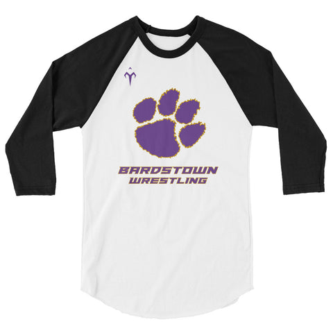 Bardstown Wrestling 3/4 sleeve raglan shirt