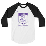 Winona Soccer 3/4 sleeve raglan shirt