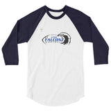 Utah Falconz 3/4 sleeve raglan shirt