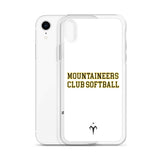 Mountaineers Club Softball iPhone Case
