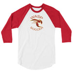 Wasp Soccer 3/4 sleeve raglan shirt