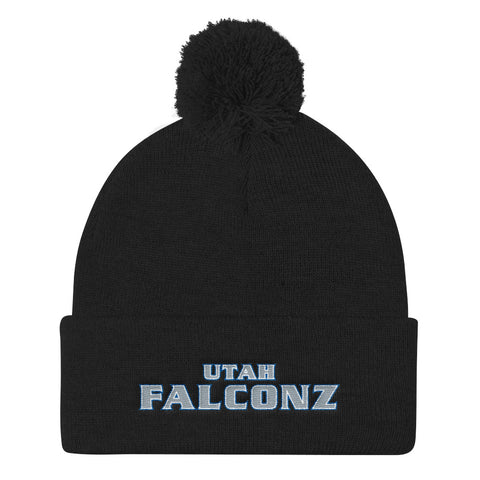 Utah Falconz Pom Pom Knit Cap