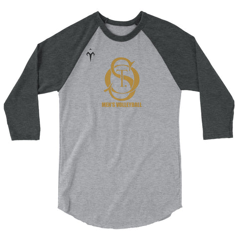 St. Olaf Volleyball 3/4 sleeve raglan shirt