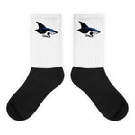 EAHS Sharks Black foot socks