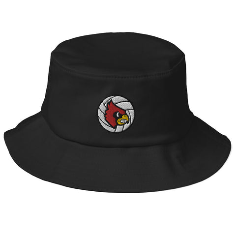 Louisville Volleyball Old School Bucket Hat