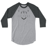 Utah Falconz 3/4 sleeve raglan shirt