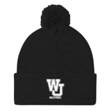 West Jordan Volleyball Pom Pom Knit Cap