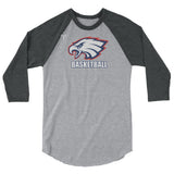ALA Basketball 3/4 sleeve raglan shirt