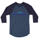 Utah Falconz 3/4 sleeve raglan shirt