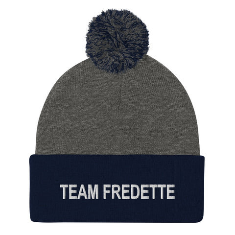 Team Fredette Basketball Pom-Pom Beanie