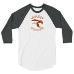 Wasp Soccer 3/4 sleeve raglan shirt