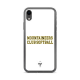 Mountaineers Club Softball iPhone Case