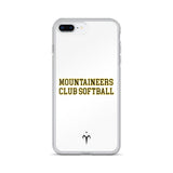 Mountaineers Club Softball iPhone Case