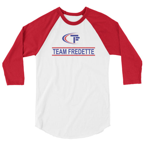 Team Fredette Basketball 3/4 sleeve raglan shirt