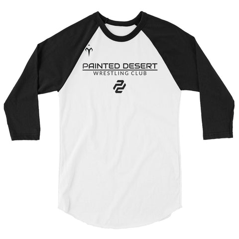 Painted Desert Wrestling Club 3/4 sleeve raglan shirt