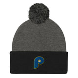 Parowan High School Baseball Pom-Pom Beanie