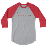 United FC  3/4 sleeve raglan shirt