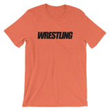 Black Wrestling Unisex short sleeve t-shirt