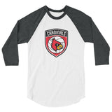 Louisville Volleyball 3/4 sleeve raglan shirt