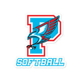 Piute Softball Bubble-free stickers