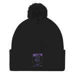 Winona Soccer Pom Pom Knit Cap