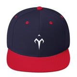 White Tytan Logo Wool Blend Snapback