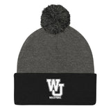 West Jordan Volleyball Pom Pom Knit Cap
