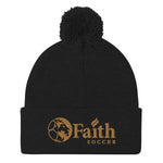 Faith Christian School Pom-Pom Beanie