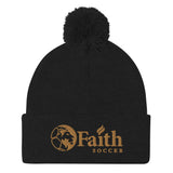 Faith Christian School Pom-Pom Beanie