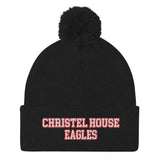 Christel House Eagles Pom-Pom Beanie