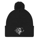 Duchesne High School Baseball Pom-Pom Beanie