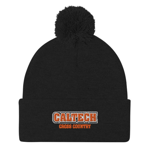 CalTech Cross Country Pom-Pom Beanie