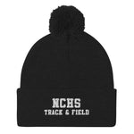 NCHS Track and Field Pom-Pom Beanie