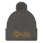 Faith Christian School Pom-Pom Beanie