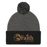 Faith Christian School Pom-Pom Beanie
