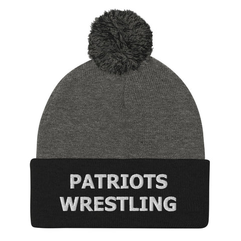 Patriots Wrestling Club Pom-Pom Beanie