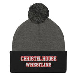 Christel House Wrestling Pom-Pom Beanie