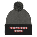 Christel House Soccer Pom-Pom Beanie