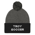 Troy Soccer Pom-Pom Beanie
