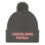 Christel House Football Pom-Pom Beanie