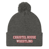 Christel House Wrestling Pom-Pom Beanie
