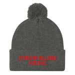 Streator Bulldogs Football Pom-Pom Beanie
