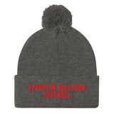 Streator Bulldogs Football Pom-Pom Beanie