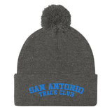 San Antonio Track Club Pom-Pom Beanie