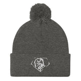 Duchesne High School Baseball Pom-Pom Beanie